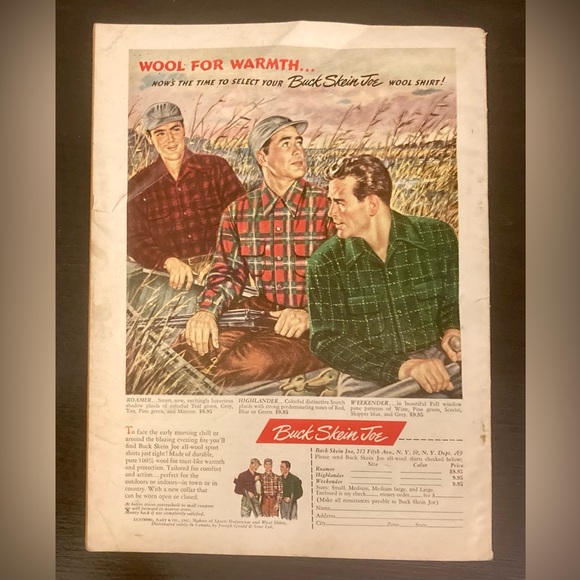 Hunting & Fishing No. 9 September 1952 - Dan Siculan cover - Mystery of Red Rock - Picture 3 of 7